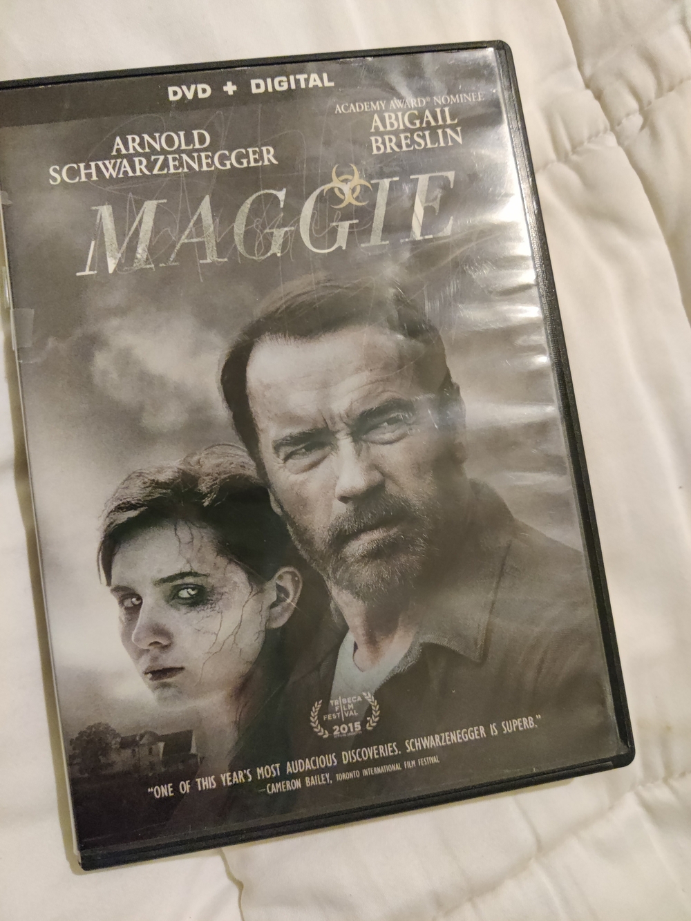 Maggie (DVD + Digital) - Arnold Schwarzenegger - Black